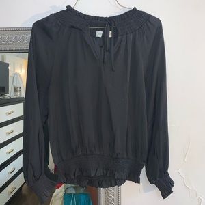 Black Tie Blouse
